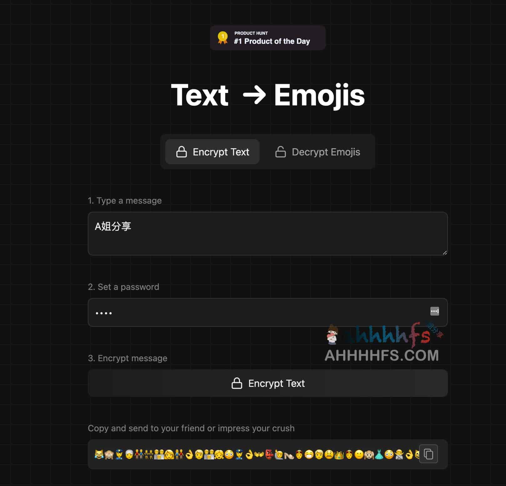 在线文本加密到表情符号工具 防和谐必备：Txtmoji